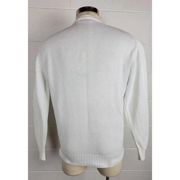 Vintage Brooks Brothers Mens Cotton Golf Sweater Medium - Picture 6 of 10
